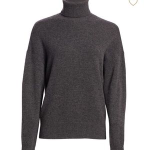 Cashmere Brown Saks 5th Ave Turtleneck